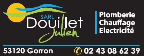Plombier / chauffagiste / dépannage / entretien / PAC / énergie renouvelable SARL DOUILLET JULIEN - 53120 Gorron près de Ernée 53500 et Mayenne 53 Plombier / chauffagiste / dépannage / entretien / PAC / énergie renouvelable SARL DOUILLET JULIEN - 53120 Gorron près de Ernée 53500 et Mayenne 53